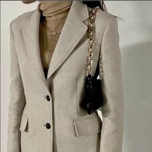 Zara meanswear-style coat (Manteco quality)